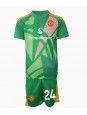Manchester United Andre Onana #24 Torwart Ausweichtrikot für Kinder 2024-25 Kurzarm (+ Kurze Hosen)